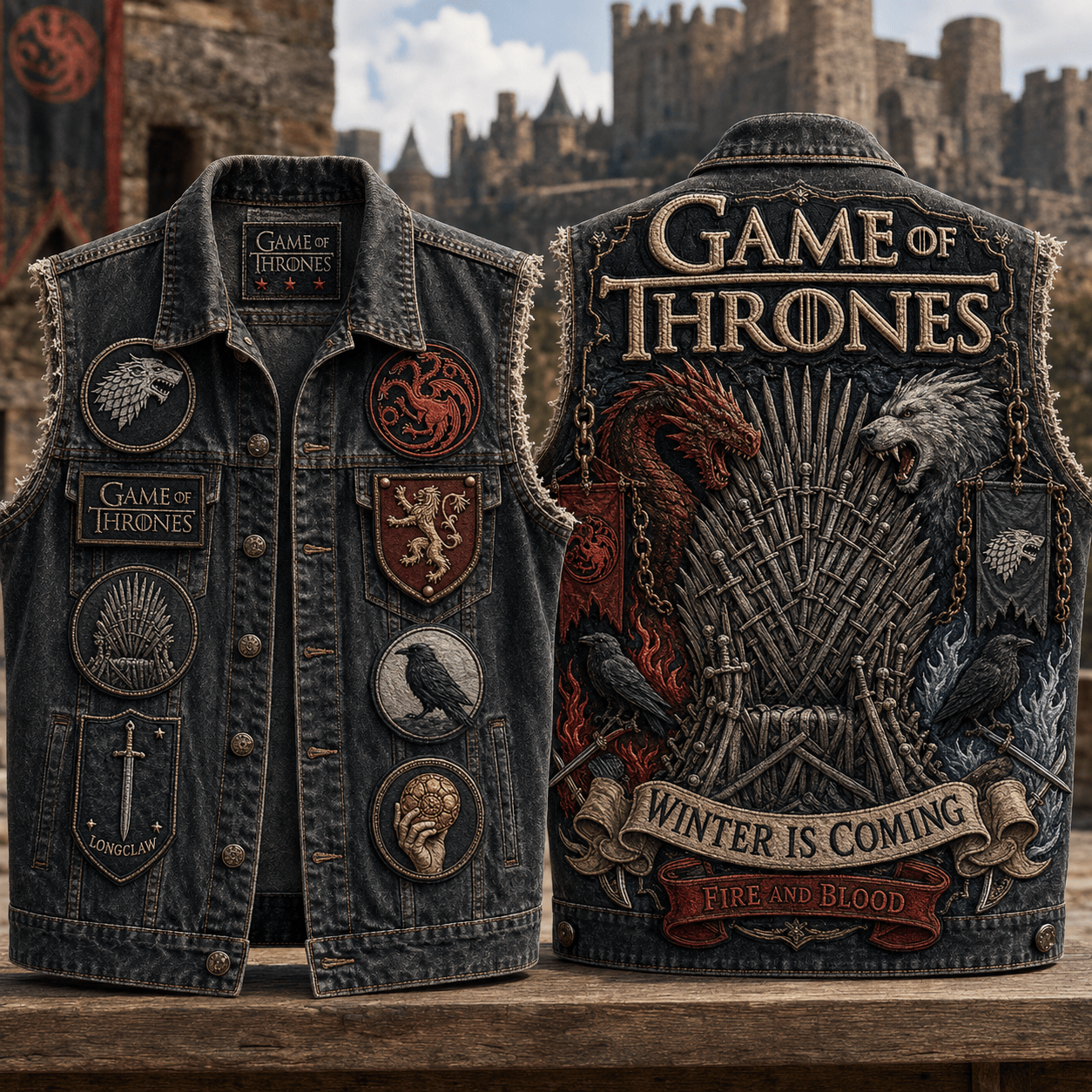GOT PREMIUM DENIM VEST HQH