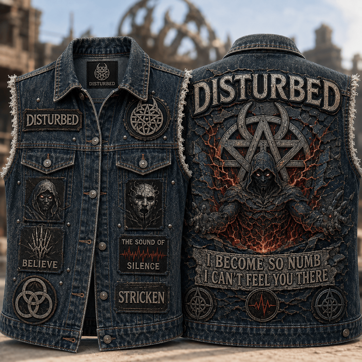 DSTUR PREMIUM DENIM VEST HQH