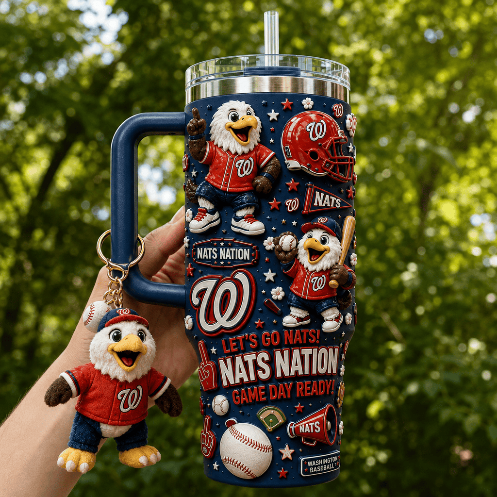 WNT 40oz Tumbler With Handle DNBN