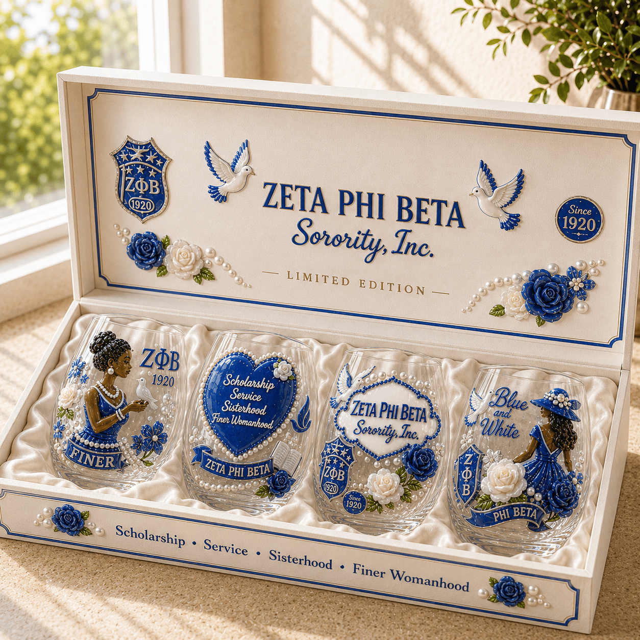 Premium ZPT Whiskey Glass Set TMH