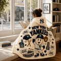 Premium NYY Hooded Blanket BMD