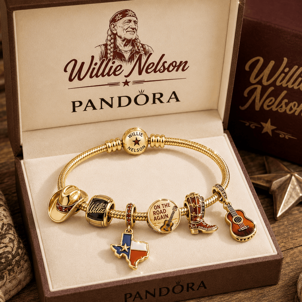 WLN Gold Charm Bracelet Set TTTT